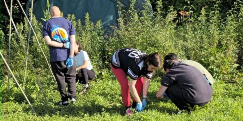 Sole, terra e tanta energia di gruppo!